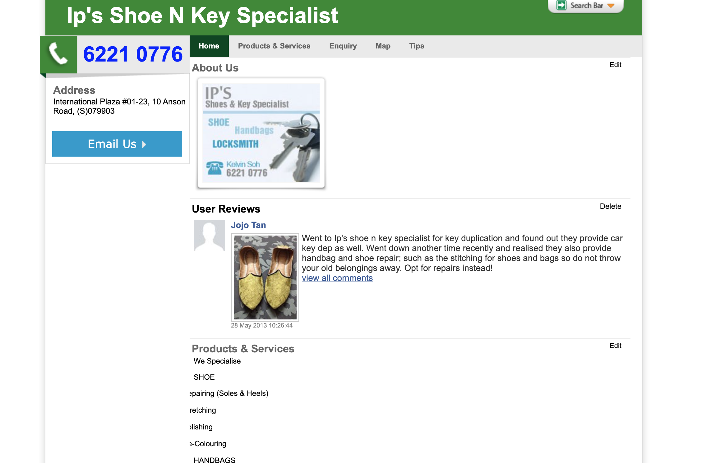 Ip's Shoe N Key Specialist