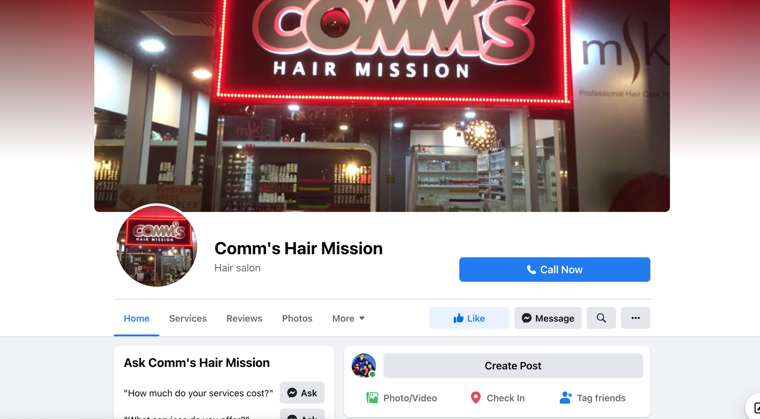 Comm's Hair Mission